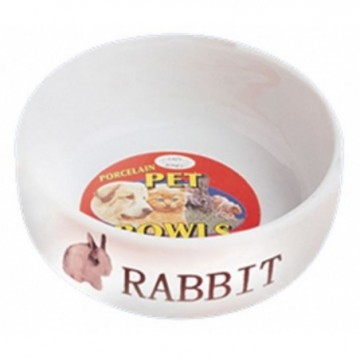 image: Porcelain rabbit bowl white