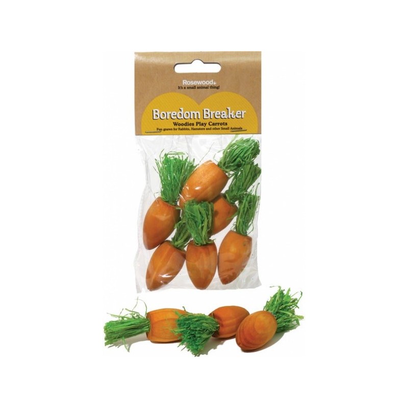 image: Woodies Play Carrots 6 pk