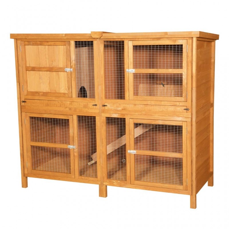 Heavy duty rabbit outlet hutch