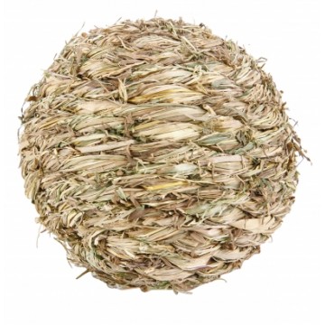 Natural Hay Ball with bell