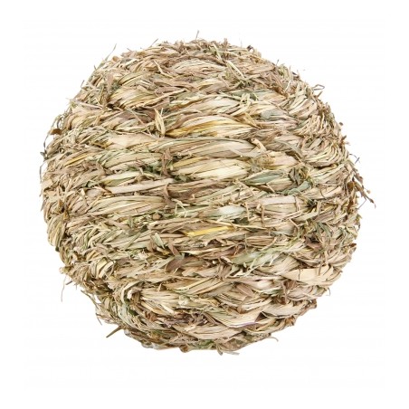 Natural Hay Ball with bell