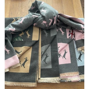Boxing Hare Ladies Scarves