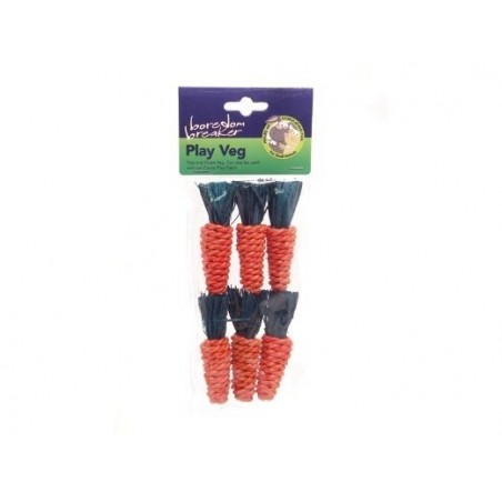 Sisal Carrots- 6 Pack